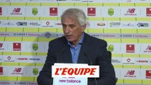 Halilhodzic «Contre le PSG, il faut faire un match parfait» - Foot - Coupe - Nantes