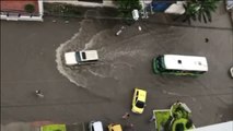 El caos se apodera de Colombia tras tres horas de lluvias continuadas