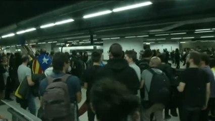 Sigue cortado el tráfico ferroviario desde las estaciones de AVE de Barcelona Sants y Girona