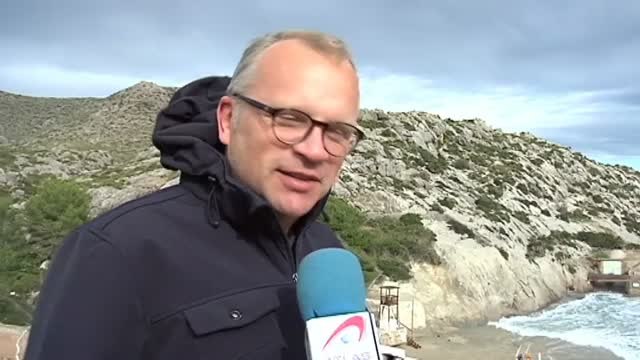 Un temporal de frío y viento azota Baleares y el nordeste peninsular