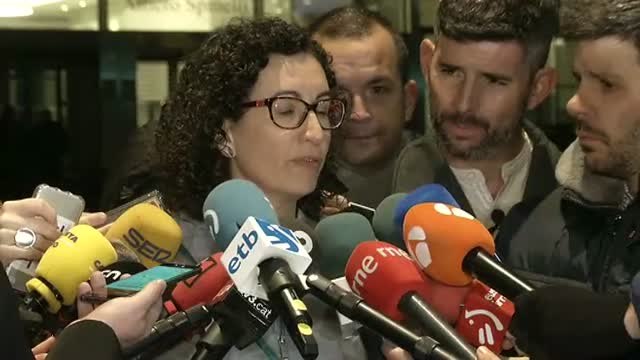 Marta Rovira (ERC) se reúne con Puigdemont en Bruselas y asegura que harán un frente común