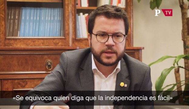Entrevista Pere Aragonès independencia fácil