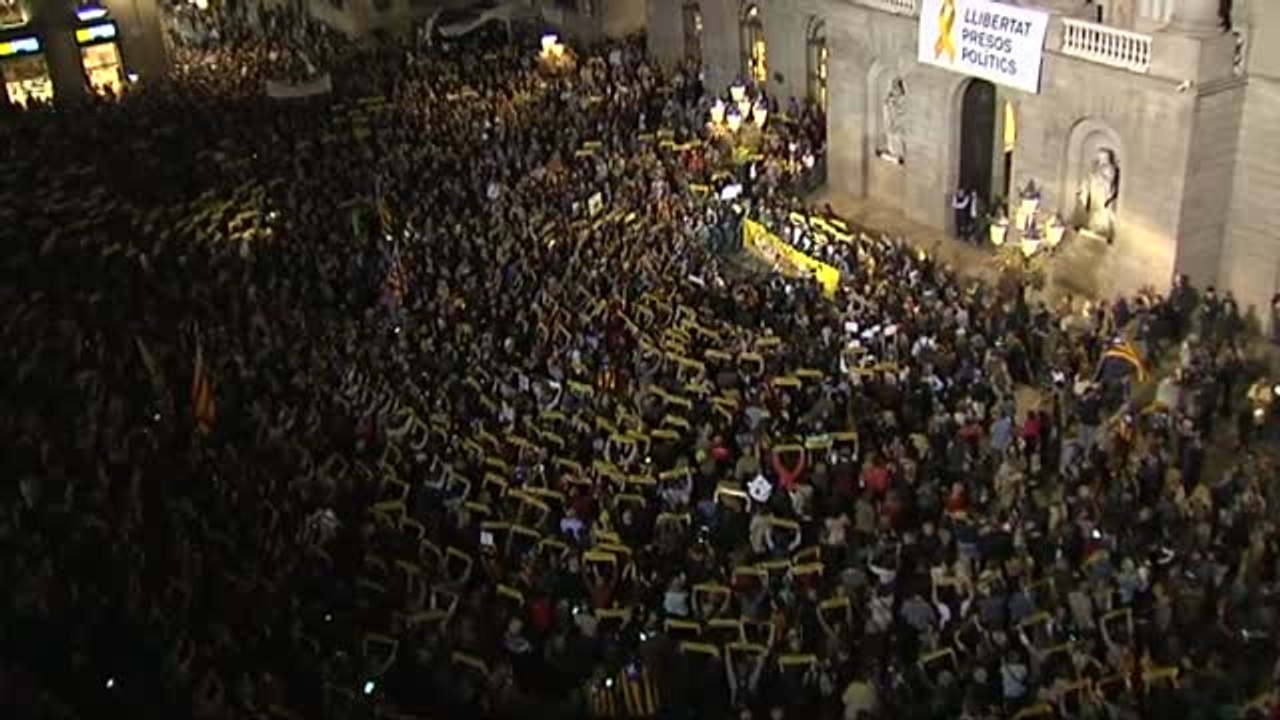 ANC y Omnium responden a la "represión del estado español" con más movilizaciones