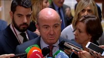 De Guindos confirma que la crisis en Cataluña ha frenado la subida de rating