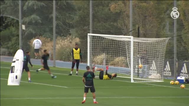 El Real Madrid se prepara para el partido contra Las Palmas