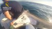 La Guardia Civil se incauta de 850 kilos de hachís en una embarcación en el Estrecho