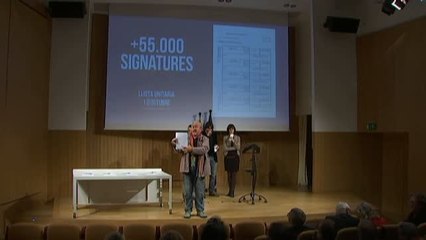 La "lista unitaria" comienza a recabar firmas