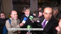 Puigdemont se enfrentaría a una orden de detención europea si no se presenta ante la Audiencia Nacional