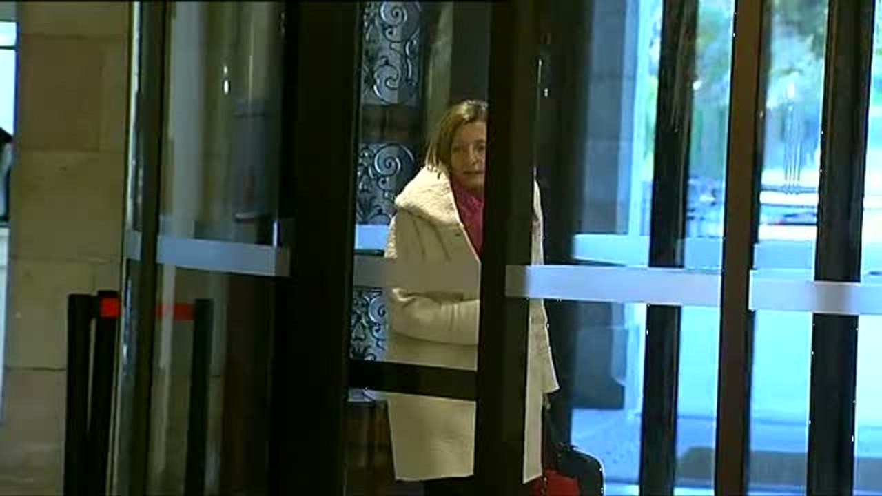 Forcadell vuelve al Parlament