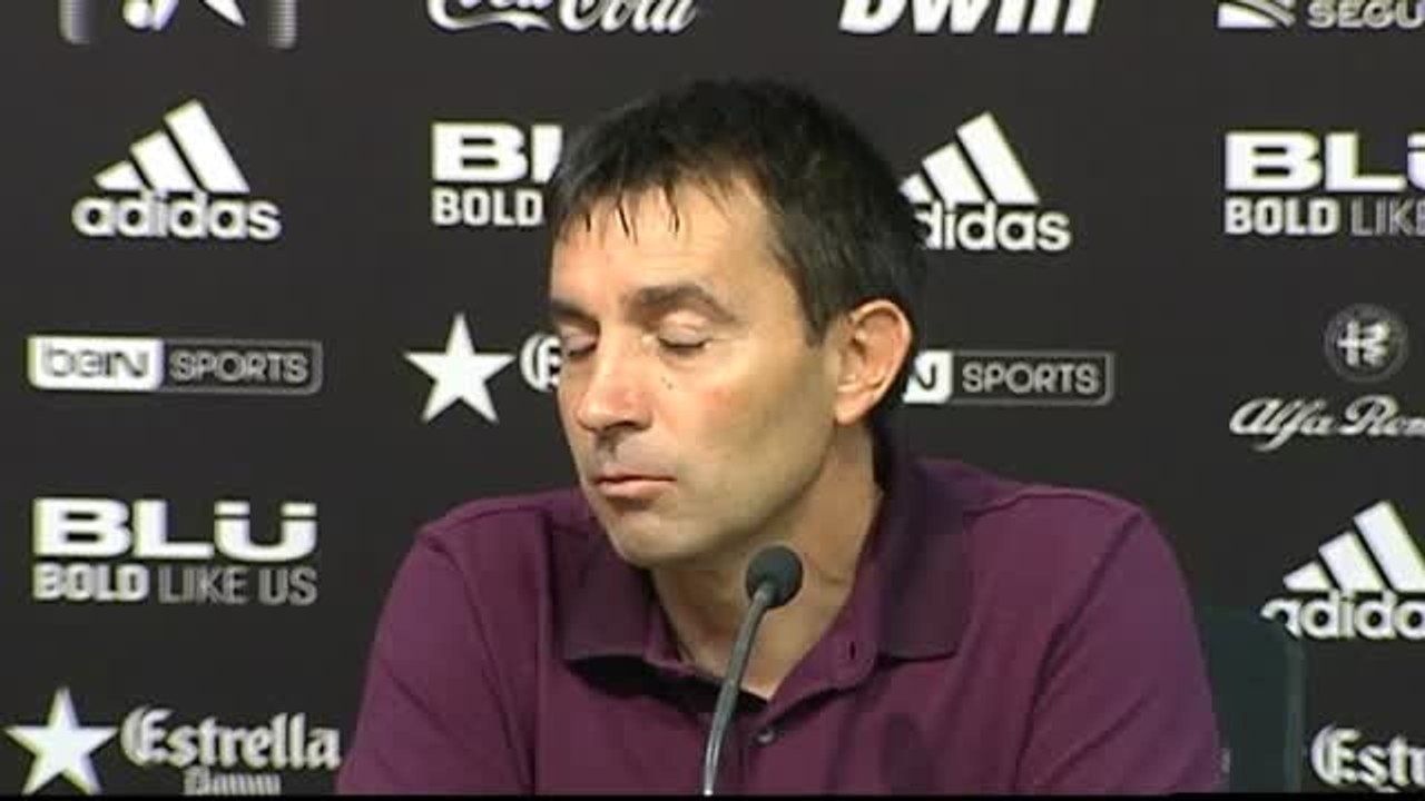 Asier Garitano: "Si te descompones un poco te meten un 3-0"