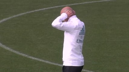Los de Zidane se mentalizan para recibir al Éibar