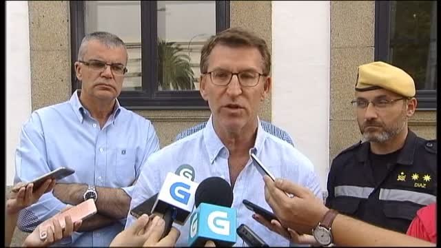 Feijóo confirma que algunos de los focos son absolutamente intencionados