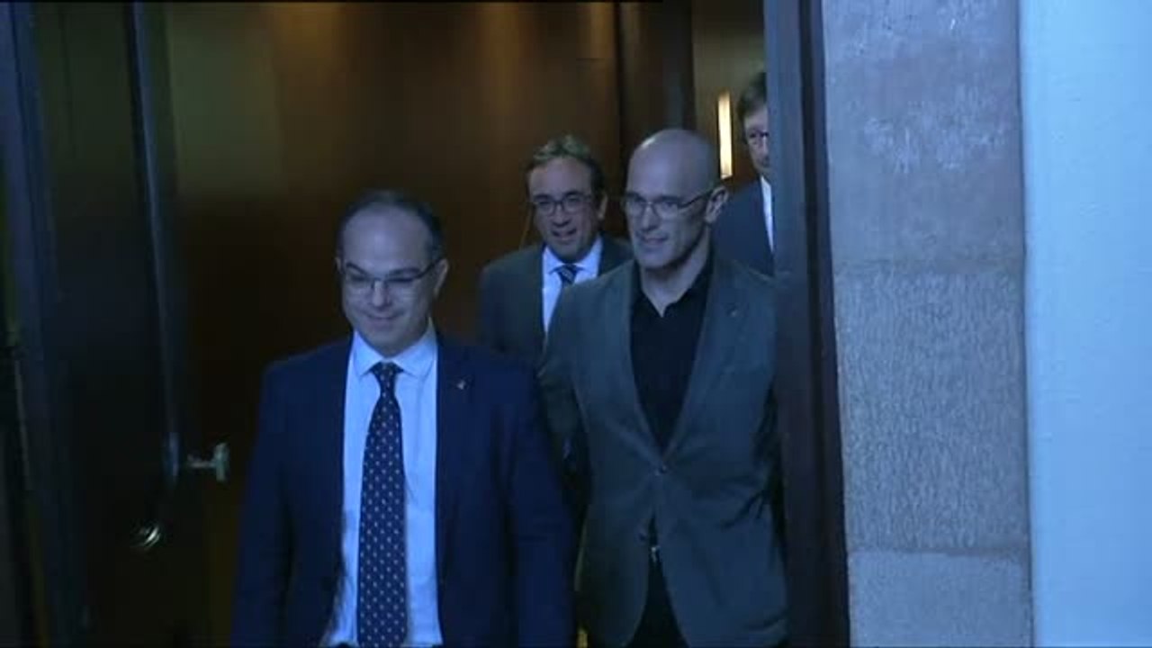 Los exconsejeros catalanes encarcelados "están integrados en la vida carcelaria"