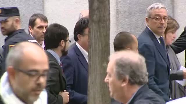 Forcadell y los cinco miembros de la Mesa del Parlament ya están en el Supremo