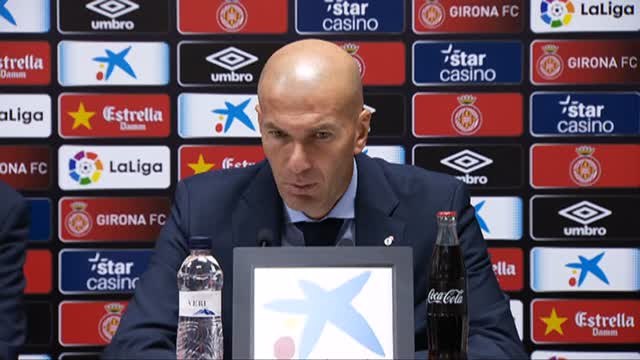 Zidane: Sabemos que tarde o temprano vamos a levantar esto