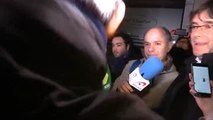 Puigdemont dice a su salida del hotel de Bruselas que no ha recibido la citación de la Audiencia Nacional
