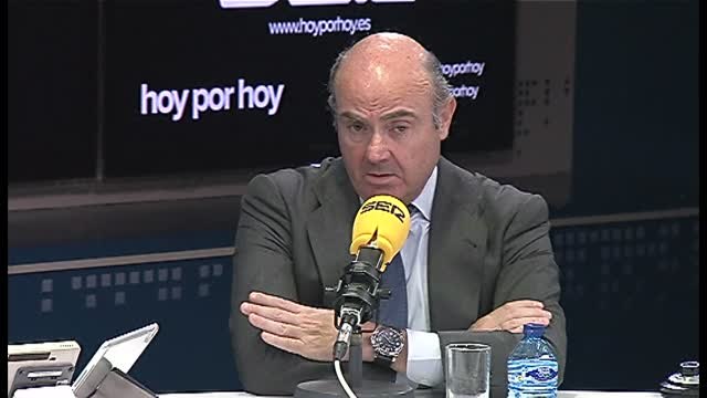 De Guindos dice que España crecerá por encima del 3 por ciento en 2017 a pesar de la crisis con Cataluña