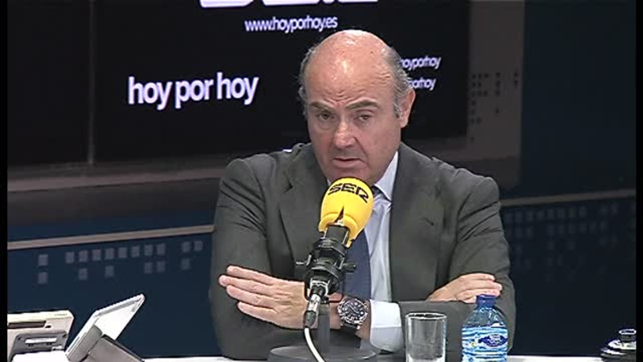 De Guindos dice que España crecerá por encima del 3 por ciento en 2017 a pesar de la crisis con Cataluña