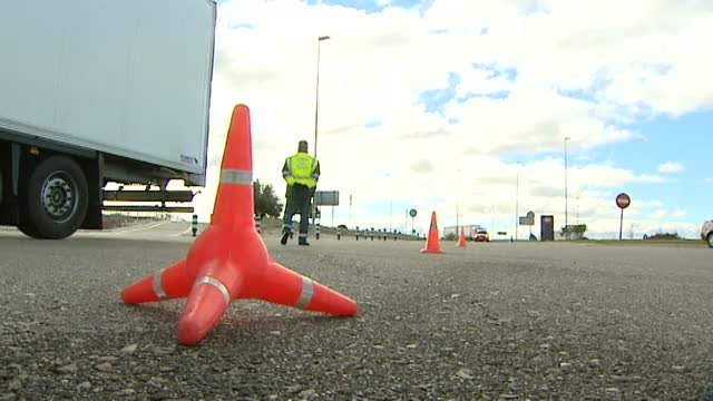 19 camioneros dan positivos en droga en un solo día en Murcia