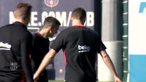 El Barça piensa ya en el Olympiacos