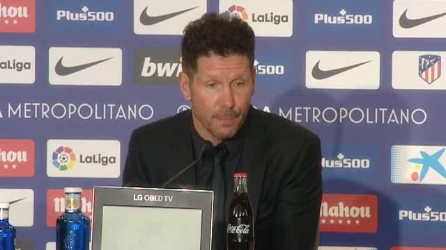 Simeone: Seguramente el punto nos sabe a poco