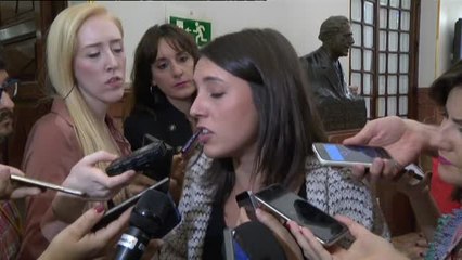 Montero: "Podemos estar orgullosas de tener un proyecto plurinacional para España"