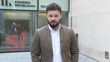 Rufián: "Lo que encontrarán es a un pueblo tozudamente alzado"