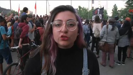 Protestas contra el acoso sexual en Chile