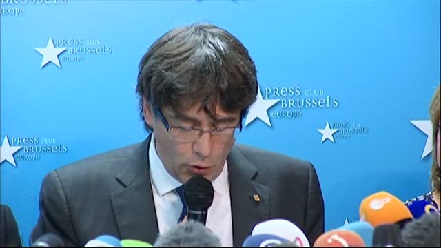 Puigdemont: No estoy aquí para pedir asilo, tenemos que buscar las máximas garantías