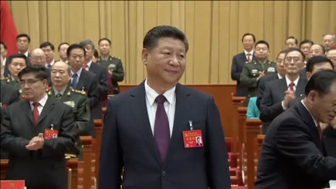 Apertura del XIX Congreso del Partido Comunista chino