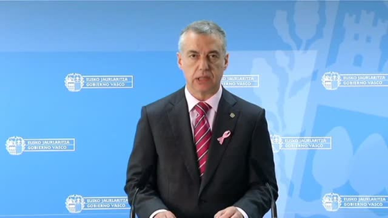 Urkullu considera que "no debe aplicarse el 155" porque "nunca se ha proclamado la declaración unilateral de independencia"