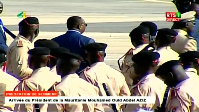 Investiture président Sall : Arrivées du Président de la Mauritanie Mouhamed Ould Abdel Aziz