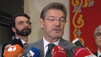 Catalá: "Estamos trabajando en recuperar el orden constitucional y estatutario"