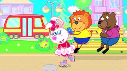 Lion de la Famille – dessin animé pour les Enfants Chauds de l'Été 2018