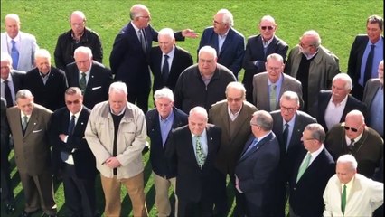 Homenaje del Betis a Sus Socios Más Veteranos