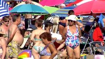 Las altas temperaturas disparan en octubre el turismo de playa