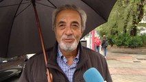Primeras lluvias en el centro de España después de 50 días