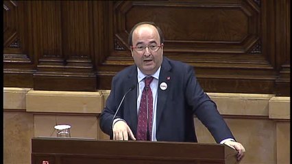 Iceta: "La salida al problema que tenemos pueden ser unas elecciones al Parlamento"