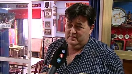 Una peña culé de Málaga manifiesta su descontento con la politización del Barça