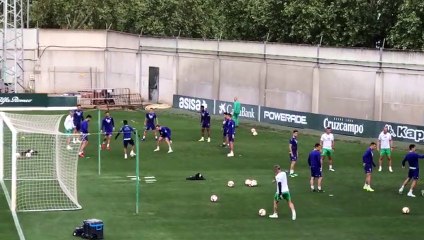 El Betis Ya Prepara el Partido frente a la Real Sociedad