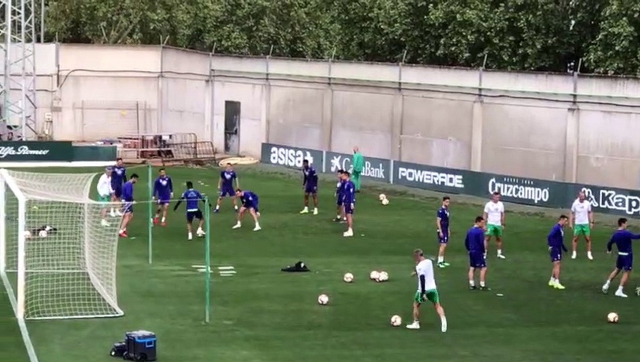 El Betis Ya Prepara el Partido frente a la Real Sociedad