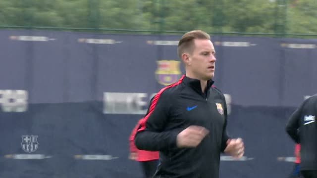 Vuelta a los entrenamientos del Barça para enfrentarse al Málaga