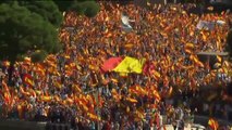 Miles de personas se manifiestan en Colón por la unidad de España