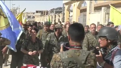 Cae Raqqa, la capital de Daesh en Siria