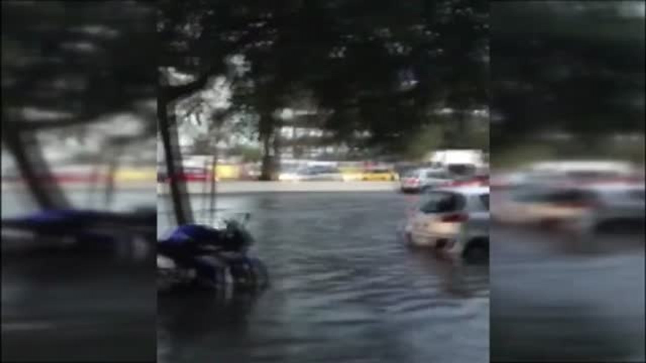 Fuertes tormentas dejan incidencias en muchos puntos de Andalucía
