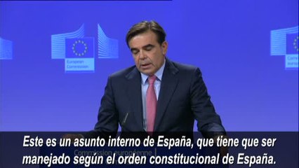La Comisión Europea advierte: "La violencia no puede ser nunca un instrumento político"