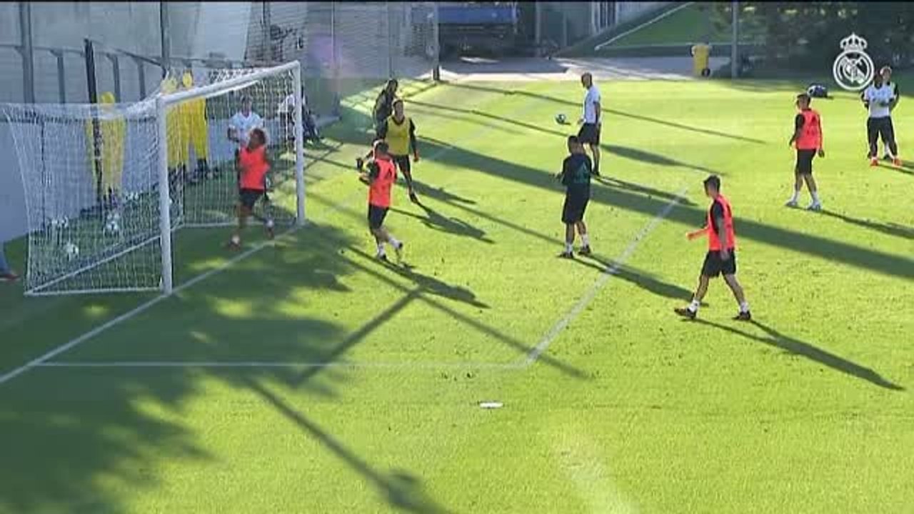 El Real Madrid prepara su próximo encuentro de liga contra el Getafe