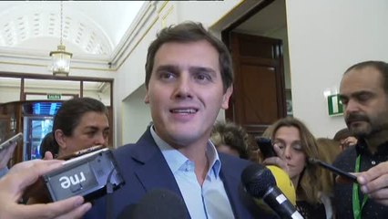 Rivera: "El golpe de Estado se está dando hoy en Cataluña"