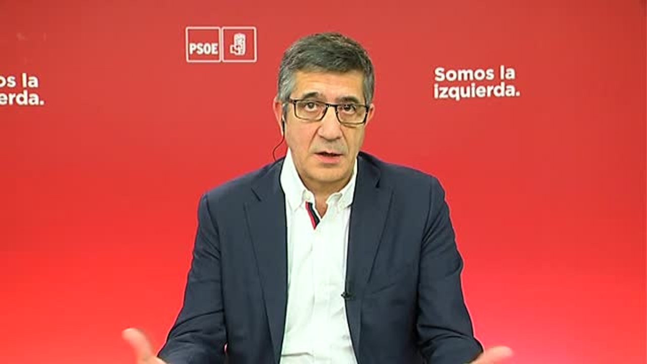 Patxi López respecto al 1-O: "Era la crónica de un fracaso anunciado"