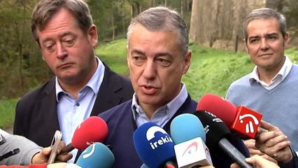Urkullu pide una respuesta a las "aspiraciones" de Cataluña que conjugue "democracia y legalidad"